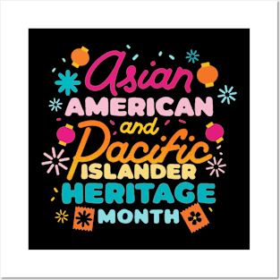 National Asian American and Pacific Islander Heritage Month Posters and Art